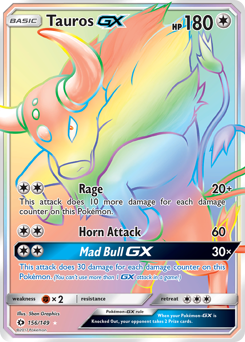 Tauros-GX - Sun & Moon