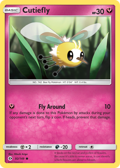 Cutiefly - Sun & Moon