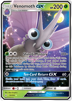 Venomoth-GX - Unbroken Bonds