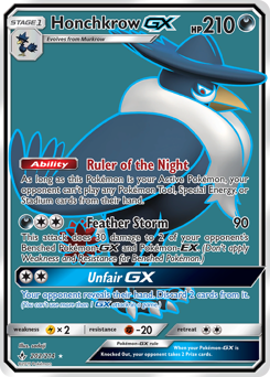 Honchkrow-GX - Unbroken Bonds