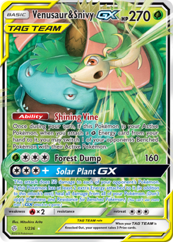 Venusaur & Snivy-GX - Cosmic Eclipse