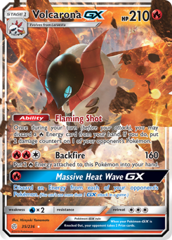 Volcarona-GX - Cosmic Eclipse