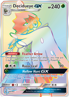 Decidueye-GX - Guardians Rising