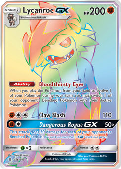 Lycanroc-GX - Guardians Rising