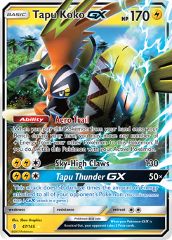 Tapu Koko-GX - Guardians Rising