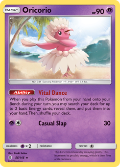 Oricorio - Guardians Rising