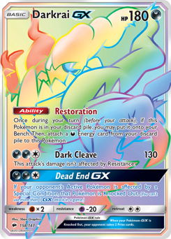 Darkrai-GX - Burning Shadows