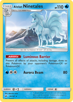 Alolan Ninetales - Burning Shadows