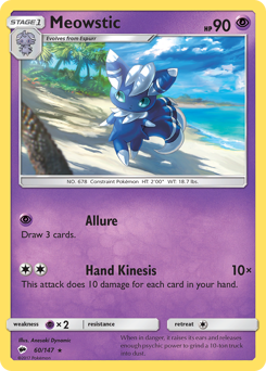 Meowstic - Burning Shadows
