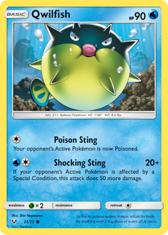 Qwilfish - Shining Legends