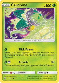 Carnivine - Shining Legends