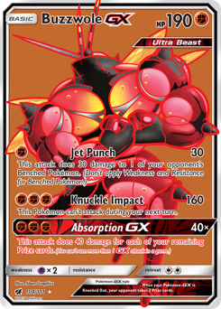 Buzzwole-GX - Crimson Invasion