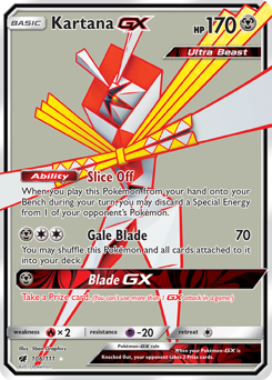 Kartana-GX - Crimson Invasion