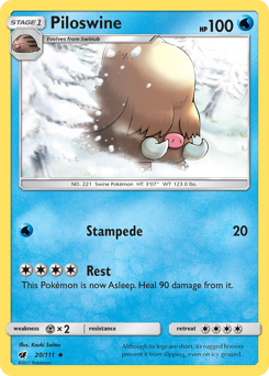 Piloswine - Crimson Invasion
