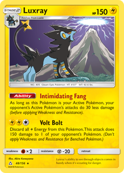 Luxray - Ultra Prism