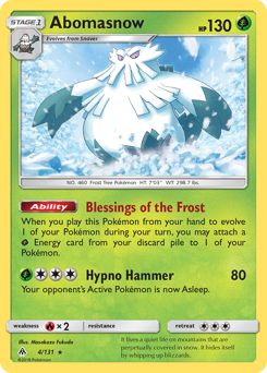 Abomasnow - Forbidden Light