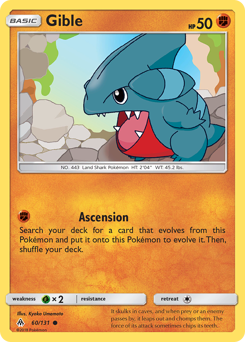 Gible - Forbidden Light