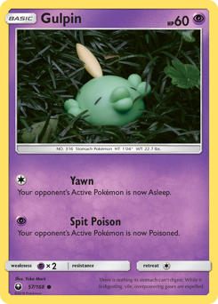Gulpin - Celestial Storm