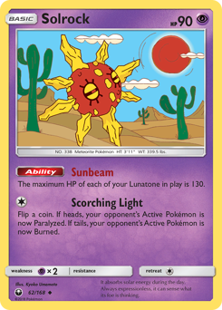 Solrock - Celestial Storm