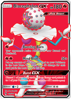 Blacephalon-GX - Lost Thunder