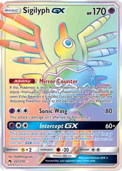 Sigilyph-GX - Lost Thunder