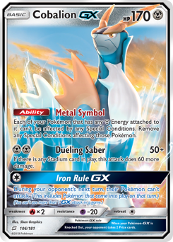 Cobalion-GX - Team Up