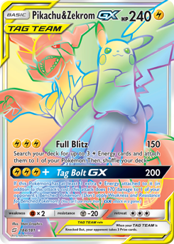 Pikachu & Zekrom-GX - Team Up