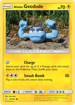 Alolan Geodude - Team Up