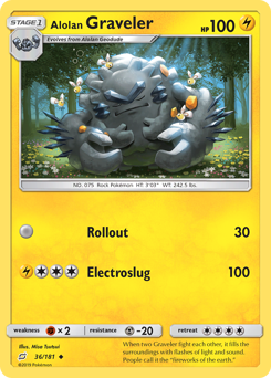 Alolan Graveler - Team Up