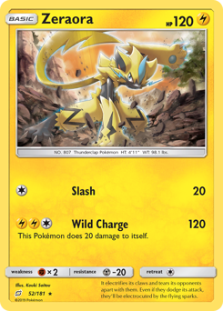 Zeraora - Team Up