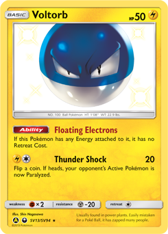 Voltorb - Hidden Fates Shiny Vault