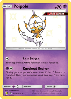 Poipole - Hidden Fates Shiny Vault