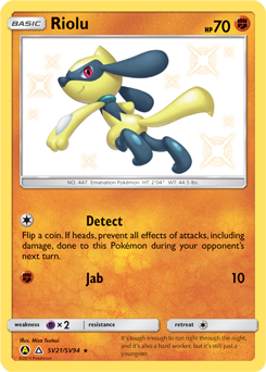 Riolu - Hidden Fates Shiny Vault