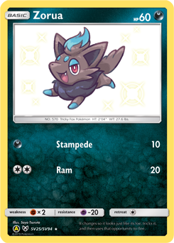 Zorua - Hidden Fates Shiny Vault