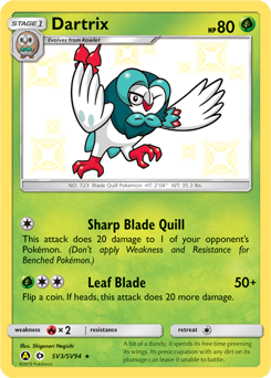 Dartrix - Hidden Fates Shiny Vault