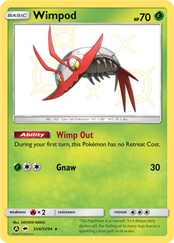 Wimpod - Hidden Fates Shiny Vault