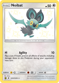 Noibat - Hidden Fates Shiny Vault