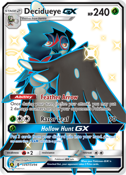 Decidueye-GX - Hidden Fates Shiny Vault