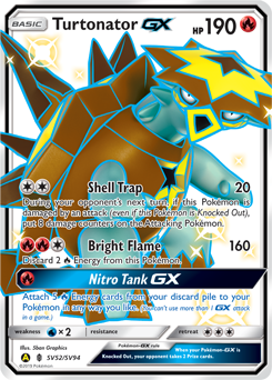 Turtonator-GX - Hidden Fates Shiny Vault