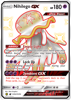 Nihilego-GX - Hidden Fates Shiny Vault