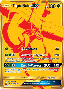 Tapu Bulu-GX - Hidden Fates Shiny Vault
