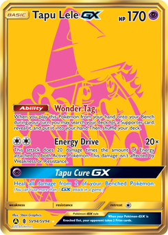 Tapu Lele-GX - Hidden Fates Shiny Vault