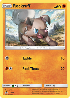 Rockruff - SM Black Star Promos
