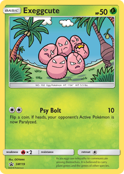 Exeggcute - SM Black Star Promos