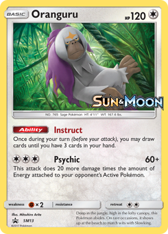 Oranguru - SM Black Star Promos