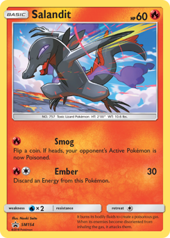 Salandit - SM Black Star Promos