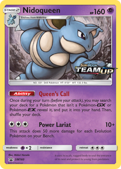 Nidoqueen - SM Black Star Promos