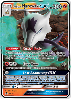 Alolan Marowak-GX - SM Black Star Promos