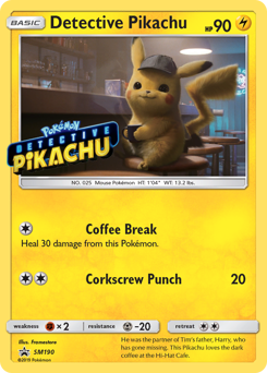 Detective Pikachu - SM Black Star Promos