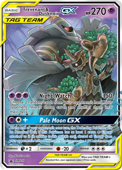 Trevenant & Dusknoir-GX - SM Black Star Promos
